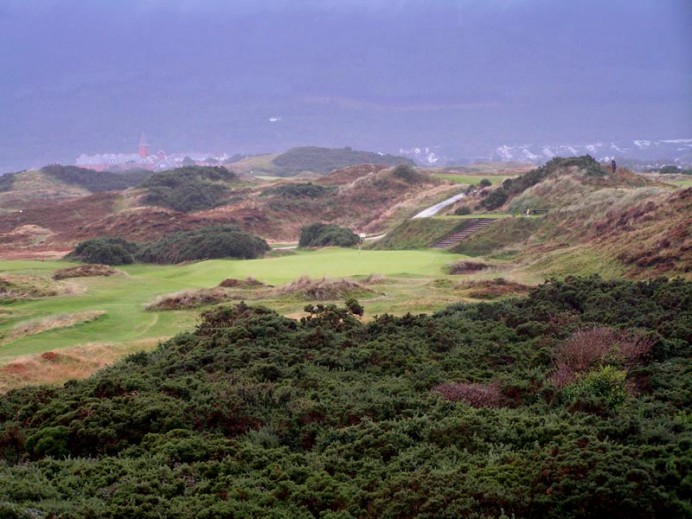 The great downhill one shot fourth at County Down.
