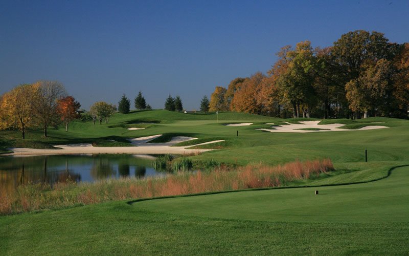 The seventh at TPC Twin Cities