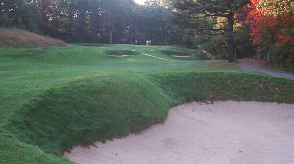 The 13th at Salem Country Club - arguably Rosss finest single hole.
