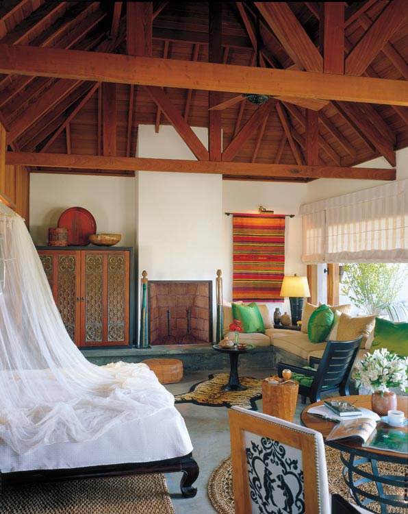 The bungalows at Carmelo are the perfect retreat.