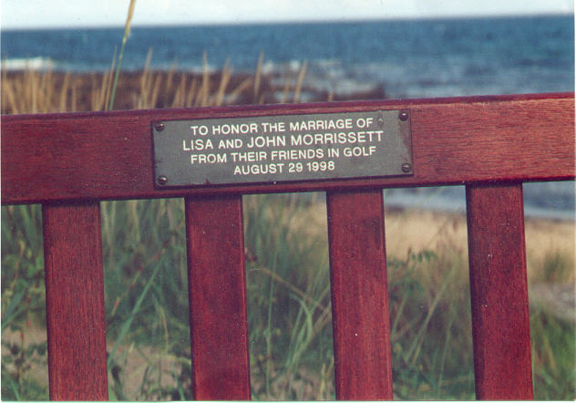 The 11th tee: The most famous bench in golf?