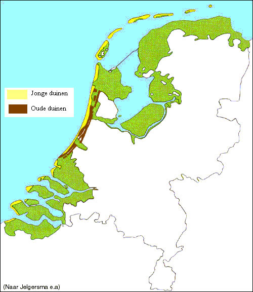 The Netherlands enjoys a wide dune line for its coastline.