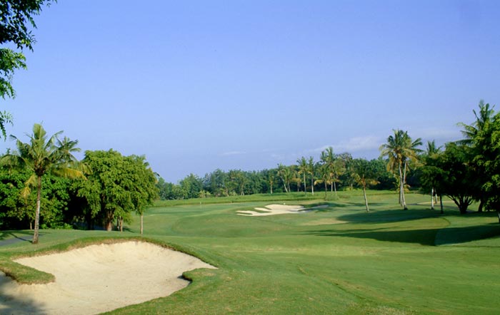 Greg Norman Design Team Headed by Bob Harrison built Nirwana Bali Golf Course