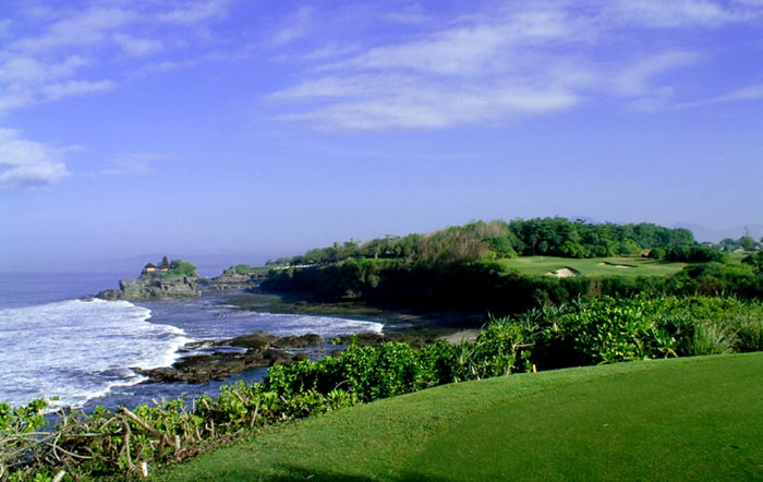 Greg Norman Design Team Headed by Bob Harrison built Nirwana Bali Golf Course