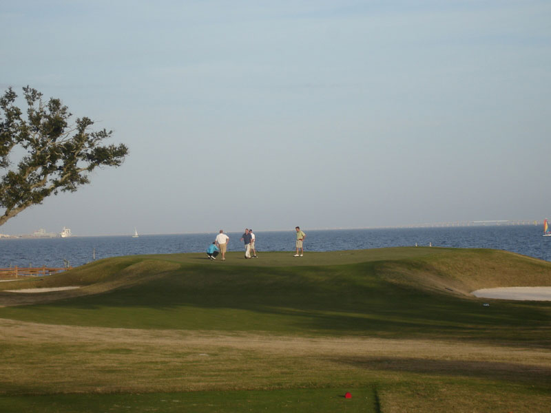 The finishing hole at PCC