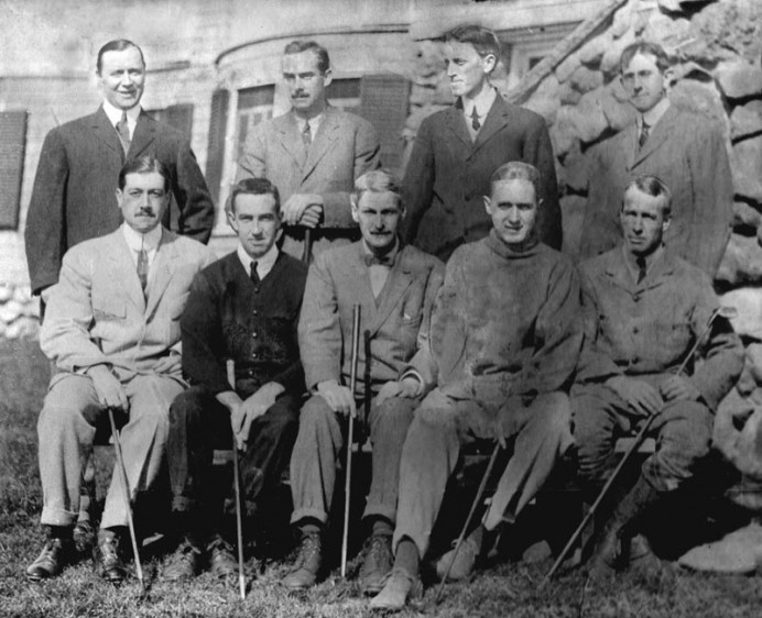 Wayne Stiles is top row second from the left in this photograph of the MGA Team Champions from 1911.