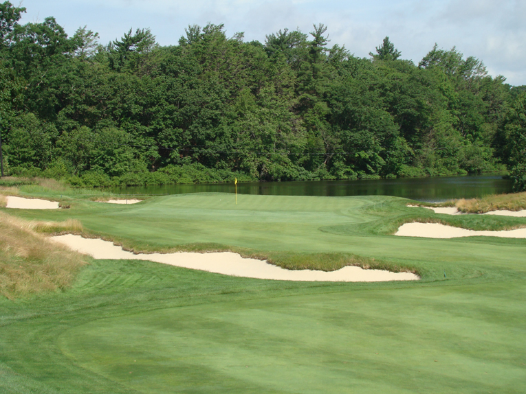 The third green is tucked in its own secluded pocket on the property.
