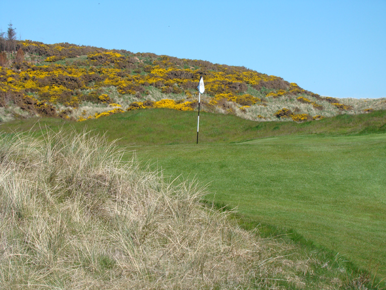 Save time for the short game area. May is a particularly good time to be there as the gorse is in full bloom. 