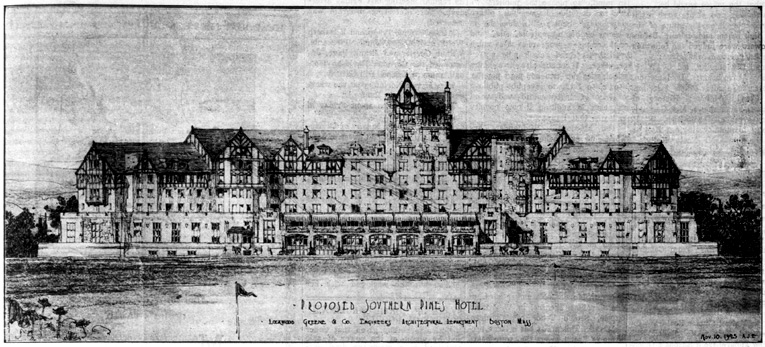 The unbuilt hotel was to be adjacent to Pine Needles and feature two courses.