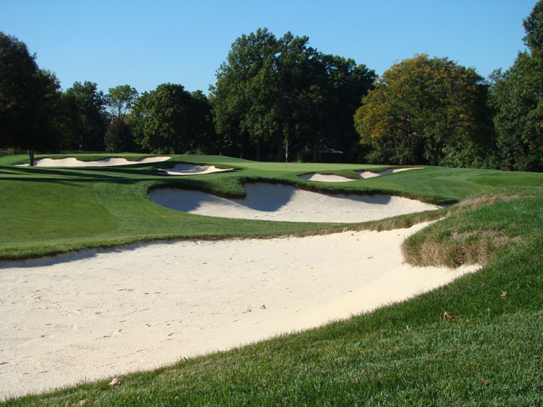 Rare is it to see two bunkers in close proximity that look at each other.