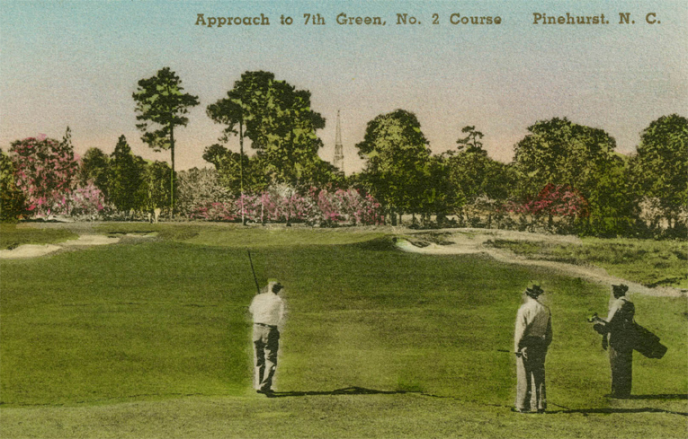 Donald. Ross playing No. 2