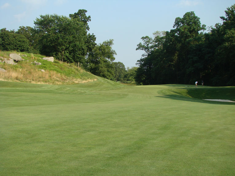 Whippoorwill occupies a huge swath of land and as such there is always much to be done. In recent times a rock-strewn hill to the left of the green has been exposed by Gonzalez and his crew to reinforce the course's natural rugged character. 