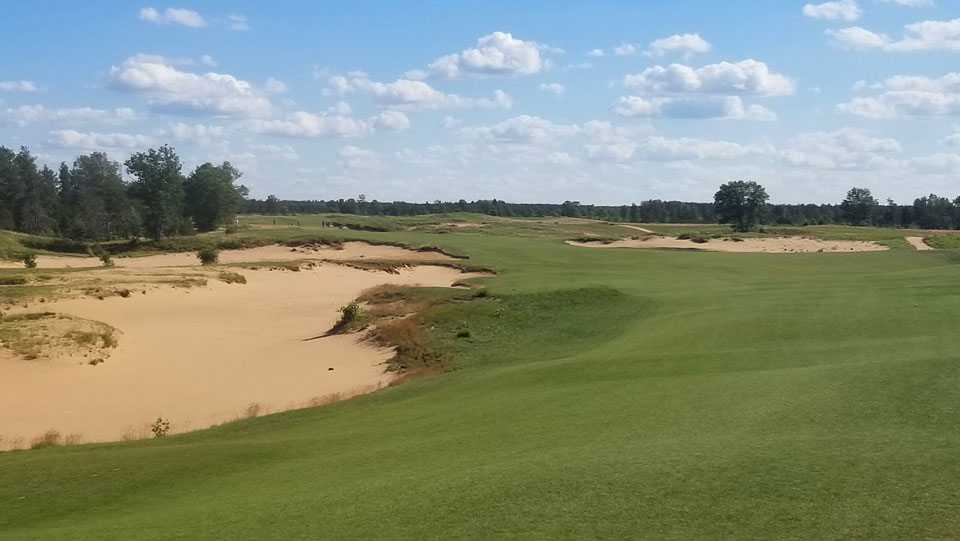 Sand Valley 11th green