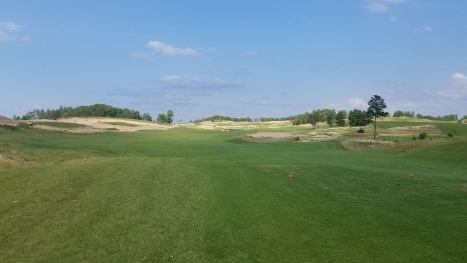 Sand Valley 16th green