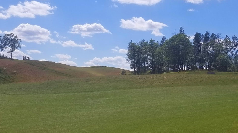Sand Valley behind the 5th green