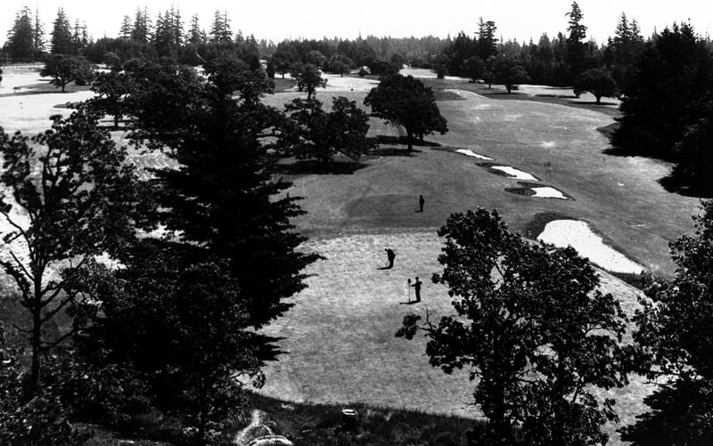 9th hole, 1930